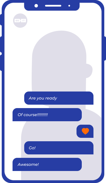 Mobile phone with GoIT Community image